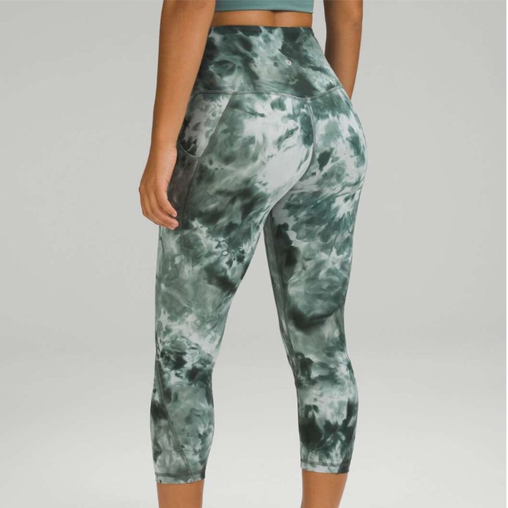 Lululemon Align High-Rise Pant with Pockets 25" Diamond Dye Smoked Spruce - Picture 2 of 7